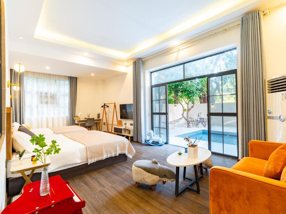 Beihai Silver Beach Yintai Time Seaview Villa Hotel Dış mekan fotoğraf